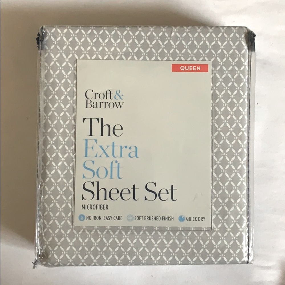 Croft&Barrow Queen Microfiber Sheets